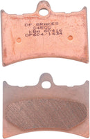 Standard DP Sintered Brake Pads For Aprilia AF1 125 1988-1993 - 66.9 MM