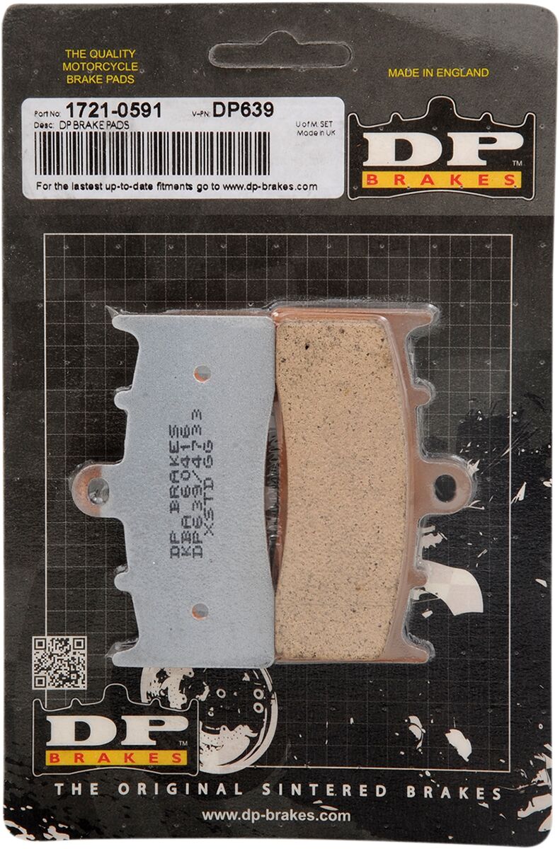 Standard DP Sintered Brake Pads For BMW K 1200 LT ABS 2001-2009 - 81.3 MM