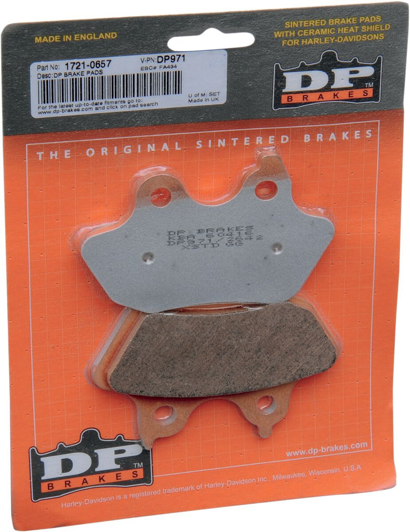 Sintered Metal Harley/Buell Brake Pads For Harley Davidson FLSTC 1584 2007 - 97.8 MM