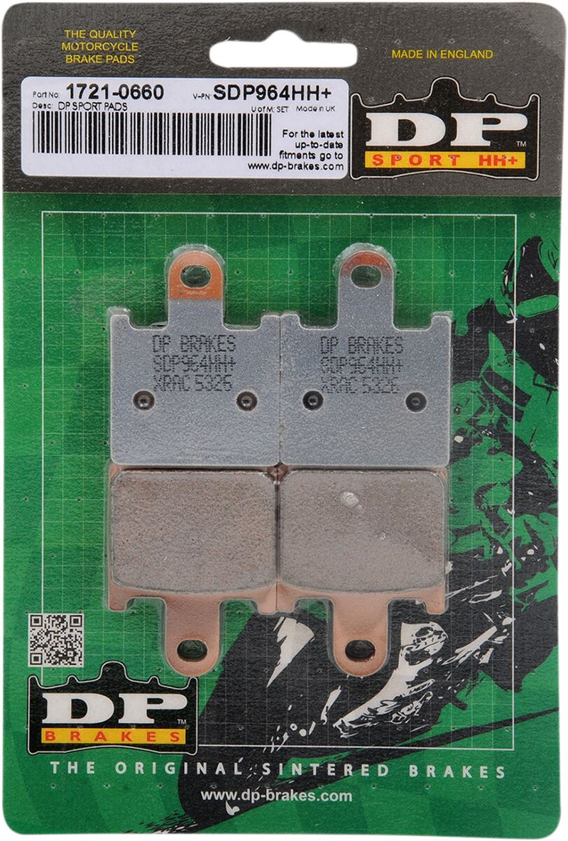 SDP Sport HH+ Sintered Brake Pads For Kawasaki GTR 1400 2008-2011 - 37.7 MM