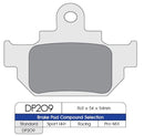 Standard Sintered Metal Brake Pads For Suzuki DR 600 R 1985-1989