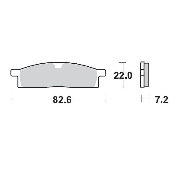 Racing GP SinterPRO Offroad Brake Pads For Yamaha YZ 65