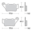 Racing Brake Pads Offroad For Benelli BX 449