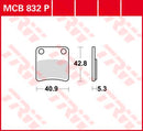 All Round Sintered Metal Brake Pads For Aprilia NA 850 2007-2012 - 42.8 MM