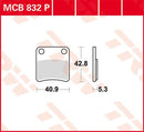 All Round Sintered Metal Brake Pads For Aprilia NA 850 2007-2012 - 42.8 MM