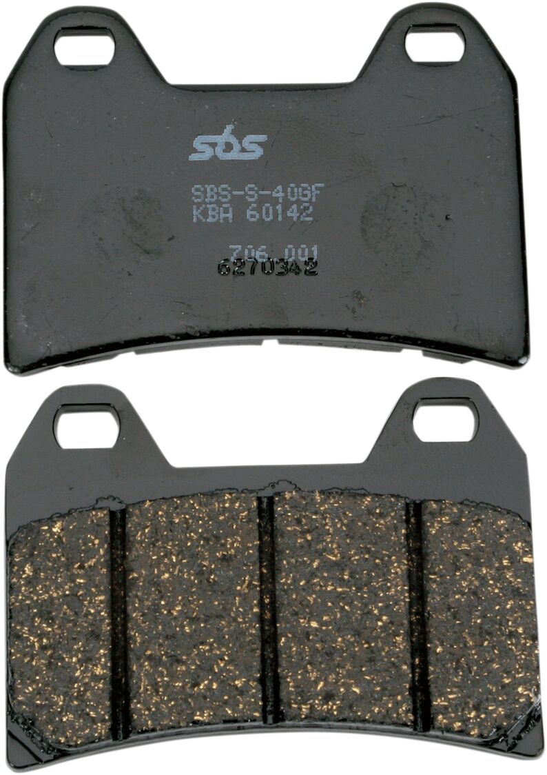 HF Street Ceramic Organic Brake Pads For Aprilia Pegaso 650 Strada - 74.9 MM