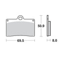 Racing GP SinterPRO Offroad Brake Pads For Fantic TZ 125 SM 2012