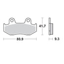Racing Brake Pads ATV For Yamaha YFM 700