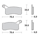 Racing Brake Pads ATV For KTM SX 505 ATV