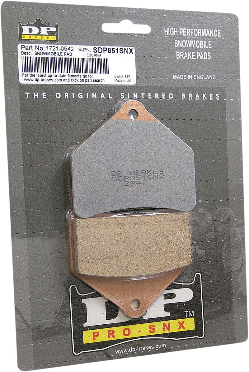 SDP Pro-SNX HH+ Sintered Brake Pads For Arctic Cat BEARCAT 3000 2016-2017