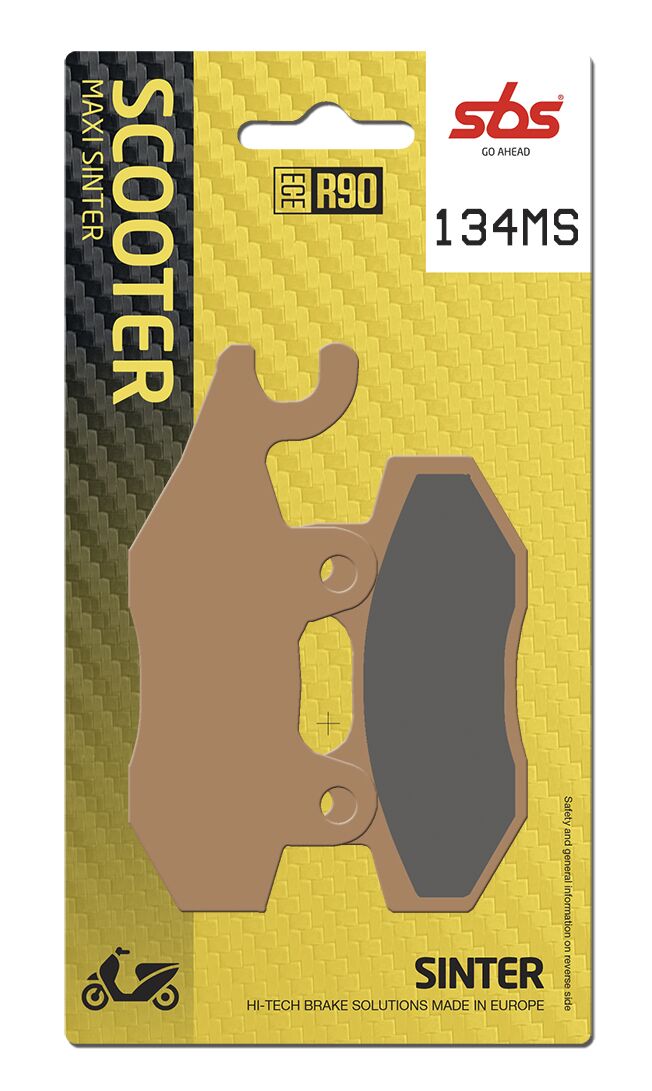 MS Scooter Maxi Sintered Brake Pads For Benelli Caffenero 125 - 41.9 MM