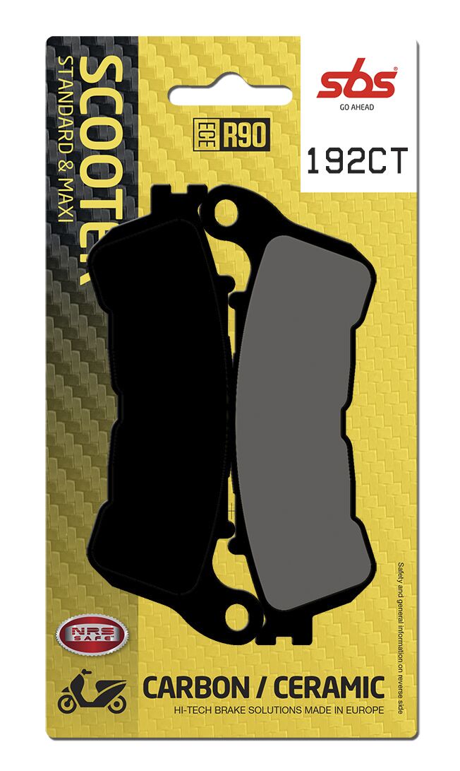 CT Scooter Carbon Tech Organic Brake Pads For Honda FES 125