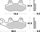 Nitro Brake Pads For Can AM (BRP) Commander 1000 EFI