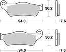 Nitro Brake Pads For Benelli BX 505