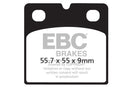 Vee Semi-Sintered Brake Pads | Vendor No FA018V