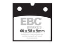 Vee Semi-Sintered Brake Pads | Vendor No FA077V