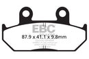 Vee Semi-Sintered Brake Pads | Vendor No FA124/2V