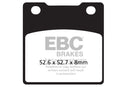 Vee Semi-Sintered Brake Pads | Vendor No FA161V