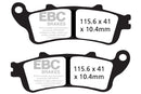 Vee Semi-Sintered Brake Pads | Vendor No FA261/2V