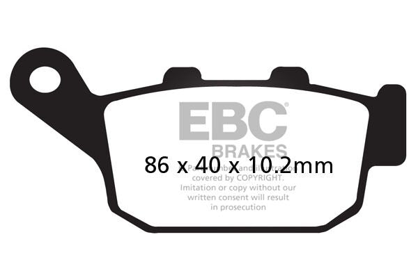 SFA-HH Series Sindered Scooter Brake Pads | Vendor No SFA140HH