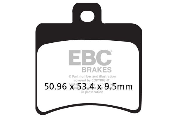 SFA-HH Series Sindered Scooter Brake Pads | Vendor No SFA298HH