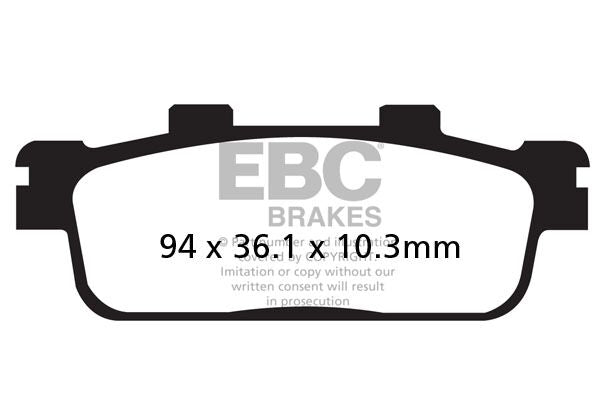 SFA-HH Series Sindered Scooter Brake Pads | Vendor No SFA427HH