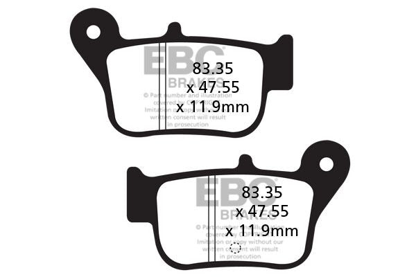 SFA-HH Series Sindered Scooter Brake Pads | Vendor No SFA628HH