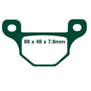 Nitro ATV Brake Pads For Quadzilla CUV 300 4x4 2008-2009