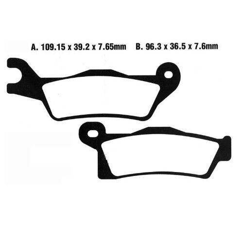 Nitro ATV Brake Pads For Can AM (BRP) Outlander 1000 EFI 4X4