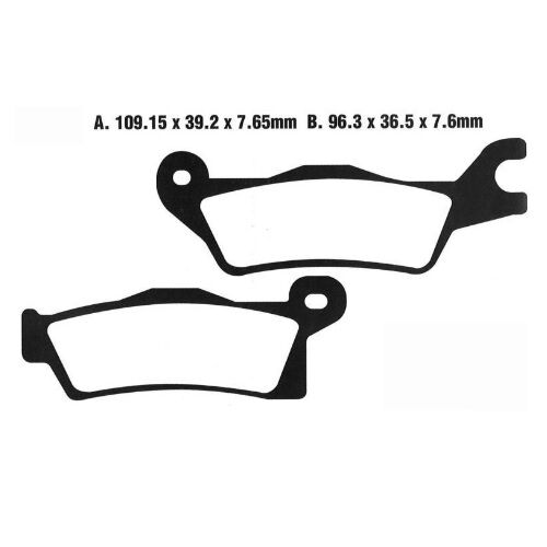 Nitro ATV Brake Pads For Can AM (BRP) Outlander 1000 R EFI 4X4