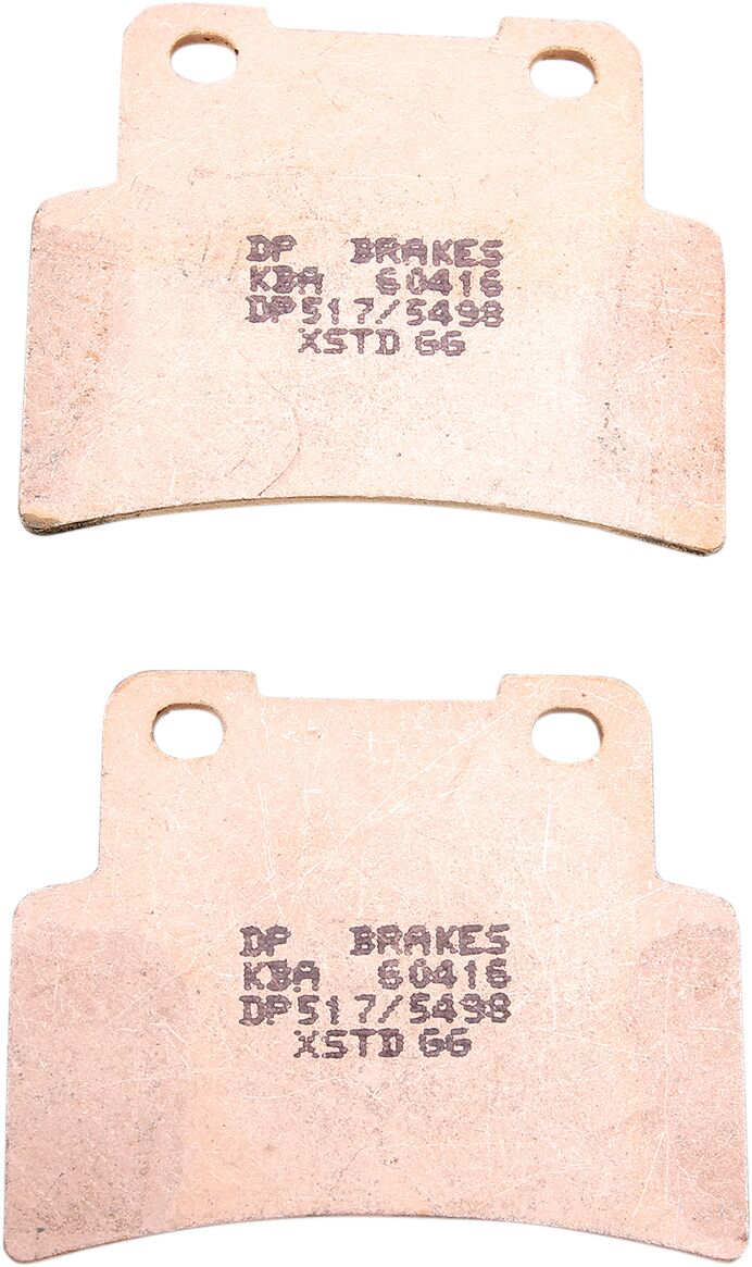 Standard DP Sintered Brake Pads For Aprilia NA 850 2007-2012 - 55.5 MM