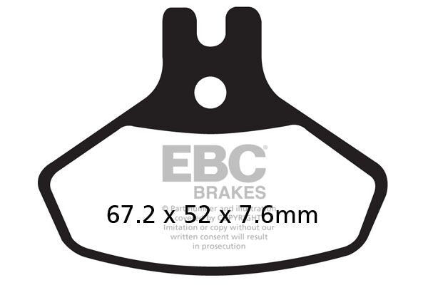 R Series Heavy Duty Sindered Brake Pads | Vendor No FA468R