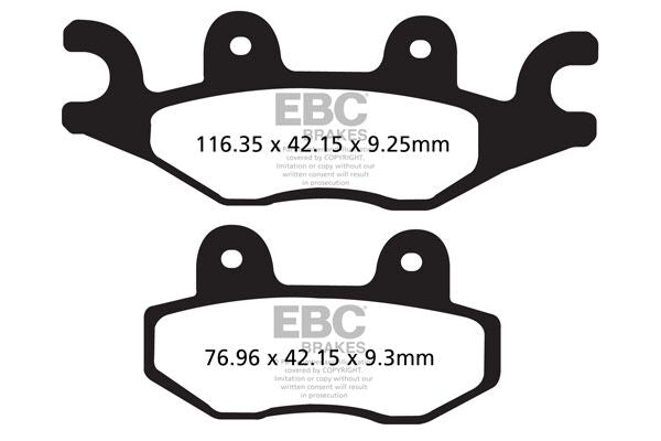 R Series Heavy Duty Sindered Brake Pads | Vendor No FA484R