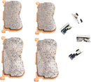 Semi-Metallic Brake Pads For Suzuki GN 250 1988-1999