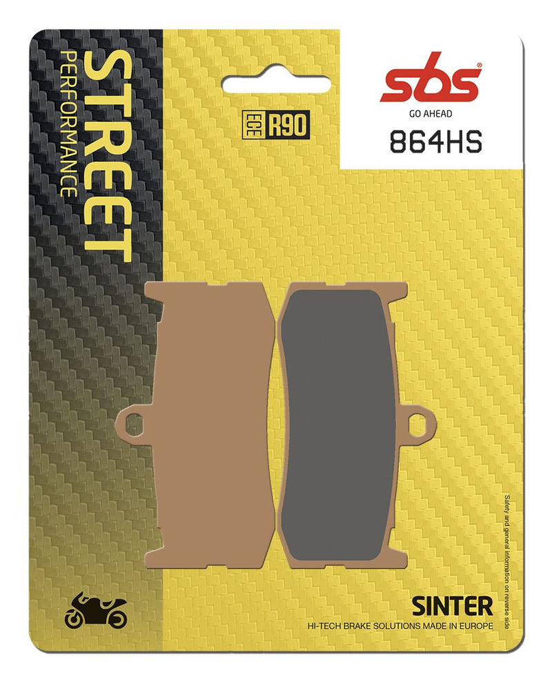 HS Street Excel Sintered Front Brake Pads For Triumph Daytona 675 - 78.1 MM