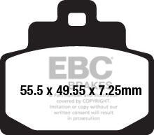 SFA-HH Series Sindered Scooter Brake Pads | Vendor No SFA681HH