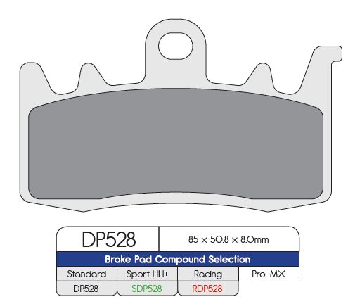 Standard Sintered Metal Brake Pads For Aprilia CAPONORD 1200 ABS 2013-2016
