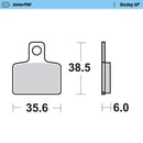 Racing GP SinterPRO Offroad Brake Pads For Aprilia RX 50
