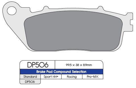 Standard Sintered Metal Brake Pads For Honda CB 1000 R 2008-2016