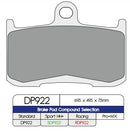 Standard Sintered Metal Brake Pads For Indian CHIEF 105 2009-2013