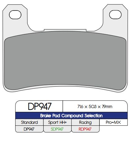 Standard Sintered Metal Brake Pads For Kawasaki H2 1000 SX ABS 2018-2019