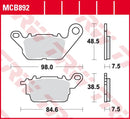 All Round Sintered Metal Brake Pads For Yamaha GPD 125 ABS 2015-2023