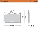 RoadPRO Sinder Brake Pad Front For MZ S 1000