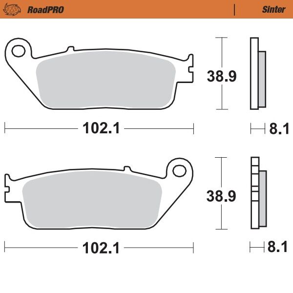 RoadPRO Sinter Scooter For BMW C 600 Sport ABS
