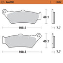 RoadPRO Sinder Brake Pad Rear For BMW K 1600 B ABS