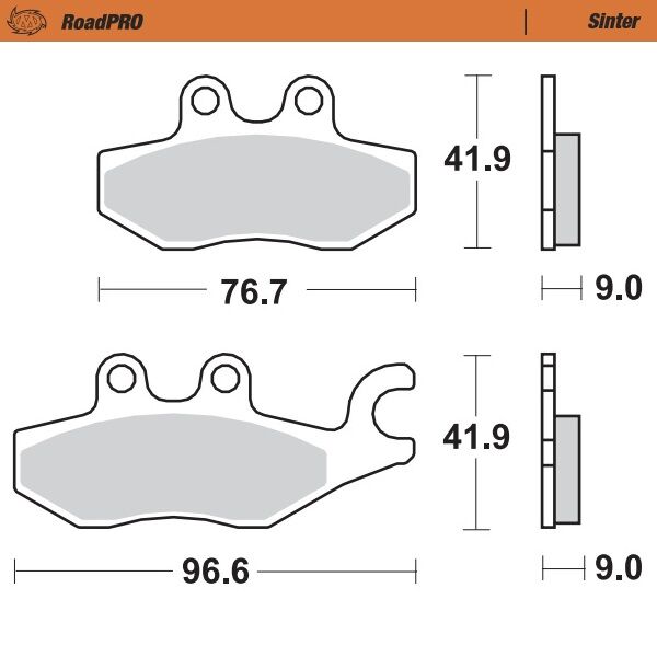 RoadPRO Sinter Scooter For Aprilia SR GT 125 ABS