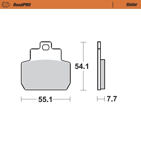 RoadPRO Sinter Scooter For Gilera Piaggio MP3 125