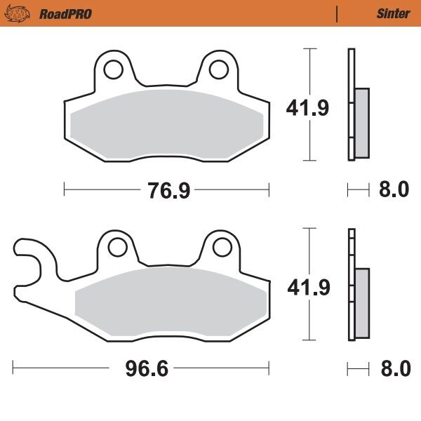 RoadPRO Sinter Scooter For Aprilia SX 50