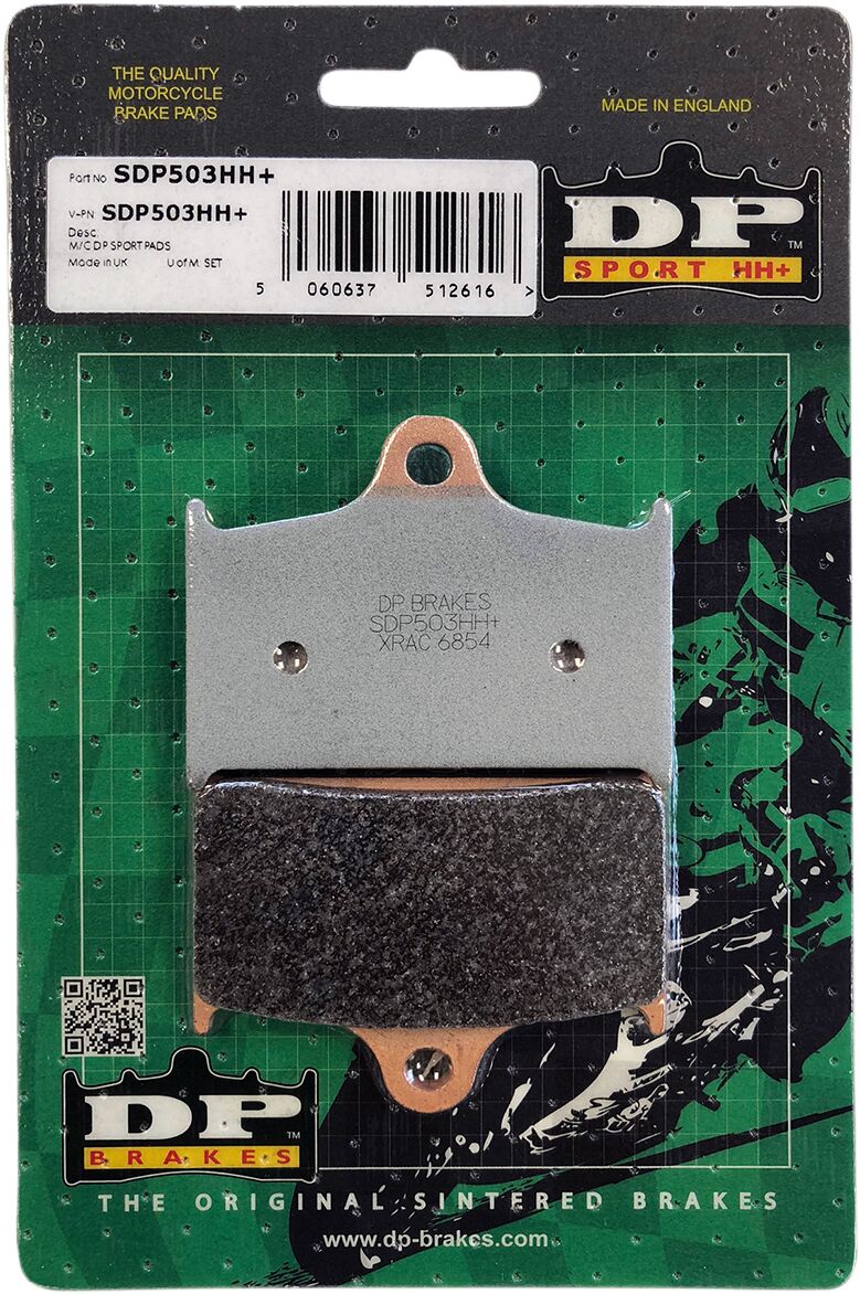 Standard DP Sintered Brake Pads For Triumph ROCKET III 2300 ABS 2010-2018 - 72.6 MM