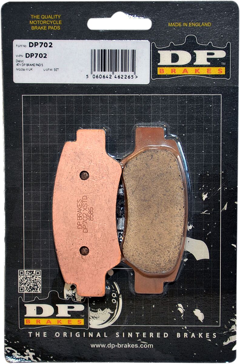 Standard DP Sintered Brake Pads For CF Moto CFORCE 1000 V2 EFI 4X4 2019-2024 - 88.9 MM